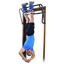 158 33 279 00 Teeter Hang Ups Ez Up Inversion And Chin Up System With Rack Gravity Boots And Healthy Back Dv Inversion Table No Equipment Workout Inversions