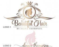 Hair Extensions Logo Gold Hairdresser Logo Hair Salon Logo Etsy Hairextensions Hair Logo Salon Decoration Salon De Coiffure Interieur De Salon De Coiffure