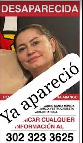 Ya se encuentra con su familia 🙏 Diana Arango, se encuentra desaparecida y  fue vista por última vez en el barrio Santa Mónica.