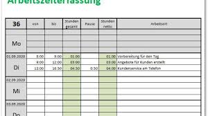 Wenn sie als selbstständiger oder angestellter einen. Arbeitszeitnachweis Archive Alle Meine Vorlagen De