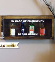In Case Of Emergency Break Glass Mini Bar Little Liquor Bottles Liquor Drinkers Gift 21st Birthday Gi Mini Liquor Bottles Liquor Gifts Mini Alcohol Bottles