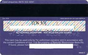 Profile of the national westminster bank plc (natwest bank): Bank Card Natwest Mastercard National Westminster Bank United Kingdom Of Great Britain Northern Ireland Col Gb Mc 0035