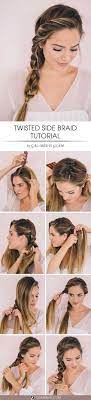 Twisted Side Braid For Various Occasions Long Hair Girl Easy Hairstyles Hair Styles
