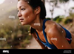 A runner after race hi-res stock photography and images