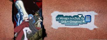 Hidive Announces English Dub Premiere For Is It Wrong To Try To Pick Up Girls In A Dungeon Season Iii Bubbleblabber Is it wrong to try to pick up girls in a dungeon? hidive announces english dub premiere