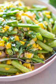 Sugar Snap Pea And Corn Salad Thekittchen