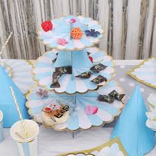 The most common cardboard stand cake material is paper. China Baby Decoration Wedding Decoration Materials Factory Price Party Diy 3 Layer Cake Stand China Floor Displays And Pop Display Price