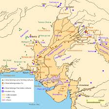 Its basin has a maximum length of 360 km. Map Kalyan96