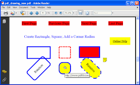 How do i draw a line in adobe pdf? How To Draw Rectangle Circle And Basic Shape On Pdf Page