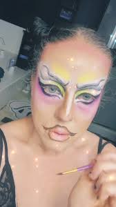 Get ready with me. My Lux Kween inspired Make-up look. #luxkween #lux #drag  #dragqueen #dragmakeup #makeupartist #artist #dragrace #getdusted #slay  #cosplay #costume #wigs #fun
