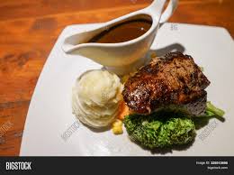 A pretty alternative for a special dinner during the holidays.or any time at all. Gourmet Grill Beef Image Photo Free Trial Bigstock