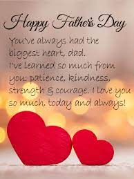 It's an obvious time to let your dad know how much you appreciate him, but take a moment to think about all the other fathers in your life and thank them as well. I Love You Dad Happy Father S Day Card Birthday Greeting Cards By Davia
