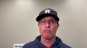 Joe Espada was pleased his team able to carry our offensive performance  from Friday into tonight’s game., Espada: Jose Altuve returned to the  dugout after running the bases in the third and said his ...