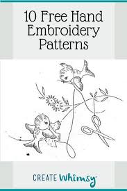 Maybe you would like to learn more about one of these? 10 Links For Free Hand Embroidery Patterns Create Whimsy