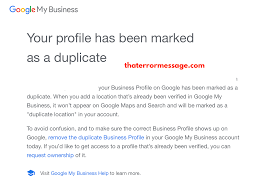 How can i validate the input value is a valid email address using php5. Your Profile Has Been Marked As A Duplicate Google Business That Error Message Forum Latest Errors
