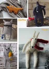 Adatine Accessories For Grownup Children Handmade Stuffed Animals Soft Toy Animals Fabric Animals