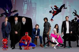 Since peni doesn't have spider powers that allow her to stick to a surface, she has to squeeze between gwen and miles when the group is hiding from miles' roommate on the ceiling. Exclusive Spider Man Into The Spider Verse Photo Honors Stan Lee S Legacy Vanity Fair