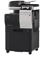 Color laser multifunction printer has a compact footprint, the sleek style and monthly output up to 120,000 pages. Konica Minolta Bizhub C35 Reference Guide