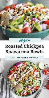 Easy Chickpea Shawarma Bowls Recipe Whole Food Recipes Plant Based Recipes Easy Clean Eating Recipes