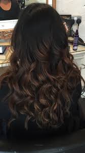 I have dark brown to black hair. Balayage Black Hair Brown Caramel Inspired By Emily From Pll Black Hair Balayage Hair Styles Hair Highlights