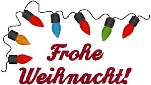 A new year is the chance to start over with a clean slate. Merry Christmas In German Embroidery Design