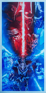 These Paintings And Sculptures In The Official Star Wars Art Show Are Insanely Gorgeous Star Wars Art Star Wars Pictures Star Wars Poster