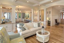 New Classic Coastal Home Home Bunch An Interior Design Luxury Homes Blog Home Open Living Room Traditional Design Living Room