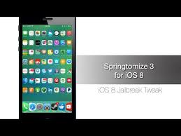 Springtomize 3 Update For Ios 8 And Iphone 6 Iphone 6 Plus Ios 8 Iphone Hacks Iphone