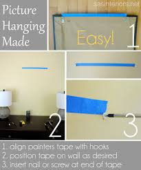 Best Tip Ever To Hang A Picture Home Hanging Pictures Home Diy