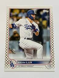 2022 Topps Baseball Gold Stars #389 - Gavin Lux - Los Angeles Dodgers | eBay