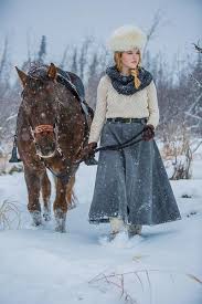 Arctic Horse Outlander Wool Riding Skirt Riding Breeches Winter Skirt Horse Riding Trail Riding Riding Skirt Equestrian Outfits Equestrian Helmets