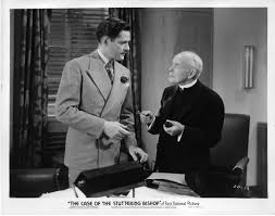 Donald Woods As Perry Mason Edward Mcwade As Bishop William Mallory In The Case Of The Stuttering Bishop 1937 From The Perry Mason Classic Tv Jim Davidson