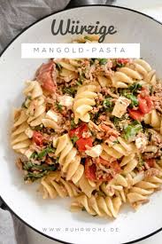 Sommerkuche Mangold Zubereiten Pasta Rezept Mit Feta Und Tomaten Mangold Zubereiten Rezepte Mit Feta Abendessen Rezepte