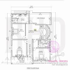 5 Bedroom Contemporary House With Plan Home Design Floor Plans Kerala House Design Modern House Plans