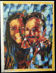 Turn Your sky Photo Into a Hand-Made Artist Portrait Painting Art