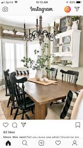 6 or 12 month special financing available. Mix Of White Padded Chairs At Ends Of Table And Black Wooden Ones On Sides In 2019 Dining Room Design Country Farmhouse Decor