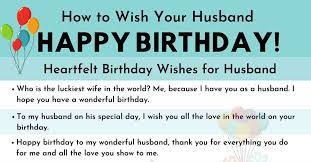 Thank you so much for everything you do—and. Happy Birthday Husband 30 Best Birthday Wishes For Your Husband 7esl