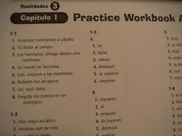 Realidades 2 practice workbook answer key 5a get realidades 2 capitulo 5a crossword answers | latest. Realidades 1 Workbook Answers