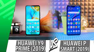 Экран диагональ 6.59 дюймов разрешение 1080 х 2340 пикс. Huawei Y9 Prime 2019 Vs Huawei P Smart 2019 Enfrentamiento Top Pulso Youtube