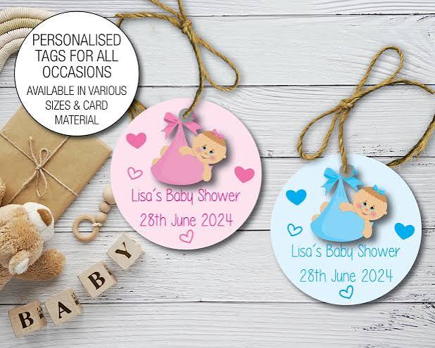 Circular Swing Tags - Etsy UK