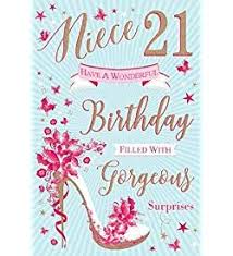 #27 happy, happy, happy birthday, to my wonderful niece who fills the world with sunshine and rainbows everywhere she goes. Buy Special Niece 21st Birthday Card From 2 73 Compare Today S Best Prices 21st Birthday Wishes Happy 21st Birthday Happy 21st Birthday Wishes