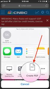 Use photo to pdf converter apps for iphone iphone owners in need of a more powerful tool for creating pdf files should consider using some of the apps that are available on the app store. How To Download And Save Pdf From Safari On Ipad Iphone Use Files App In Ios 11 Appletoolbox