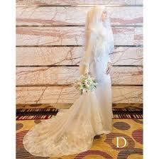 1baju Nikah Bella Dally Gaun Perkawinan Gaun Pengantin Brokat Pernikahan