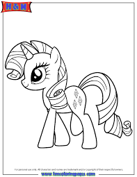 Hasbro Playful Pony Rarity Coloring Page My Little Pony Coloring My Little Pony Rarity Coloring Pages