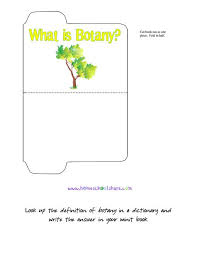 Free Botany Lapbook Lapbook Botany Homeschool Science