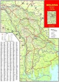 Harta moldovei online, harta google maps, harta fizica, satelit si politica online. Republica Moldova Harta Rutiera De Serial Readers