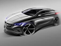 Mercedes Benz Concept A Class Design Sketch Car Body Design Concept Car Design Concept Cars Car Design