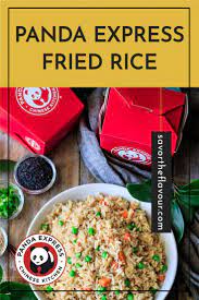 Panda Express Fried Rice Copycat Recipe In 2021 Easy Rice Recipes Fried Rice Recipe Easy Veggie Side Dish Recipes