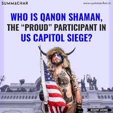 What we know about the 'qanon shaman' who stormed the us capitol. Moa6bmzemr2 M