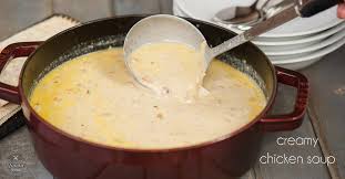 The earthy comfort of dried herbs makes this chicken soup recipe extra wonderful. Creamy Chicken Soup Recipe Self Proclaimed Foodie